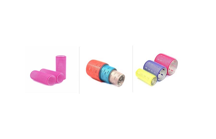 Comparison of three materials of hair roller