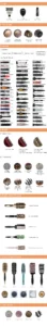 Custom Ceramic Hair Brush Brochure
