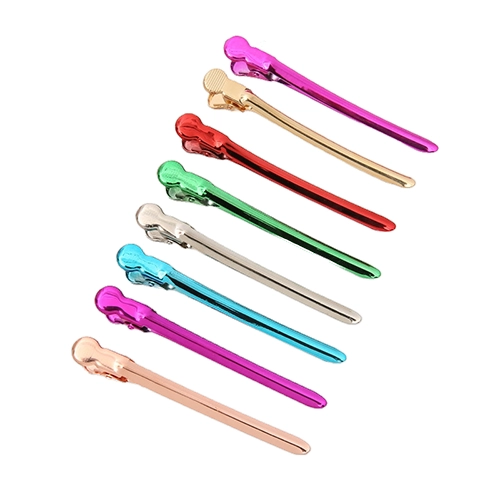 Metal duckbill hairpin